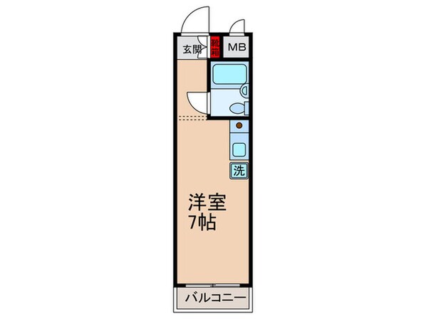 シテｨパレス緑地公園の物件間取画像